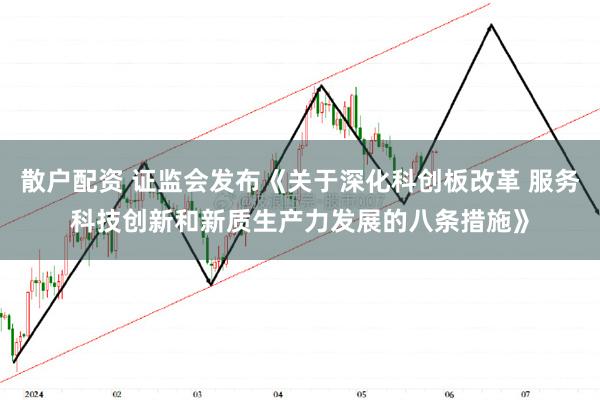 散户配资 证监会发布《关于深化科创板改革 服务科技创新和新质生产力发展的八条措施》