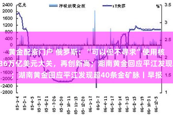 黄金配资门户 俄罗斯：“可以但不寻求”使用核武器；美国国债突破36万亿美元大关，再创新高；湖南黄金回应平江发现超40条金矿脉丨早报